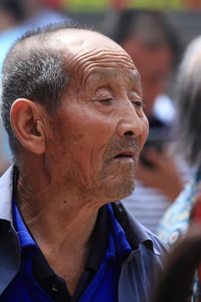 Yaşlı Çinli adam — Stok fotoğraf