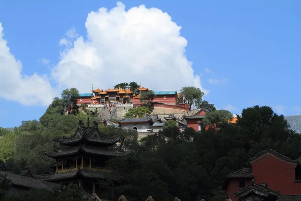 中国五台山の Pusading 寺院 — ストック写真