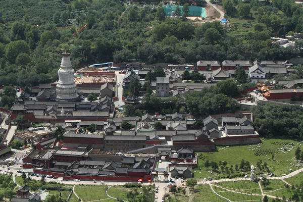 Die Tempel von Wutai Shan in China — Stockfoto