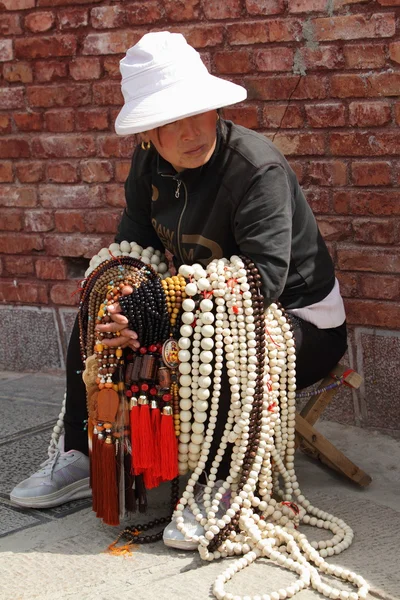 Çince Street tüccarlar — Stok fotoğraf