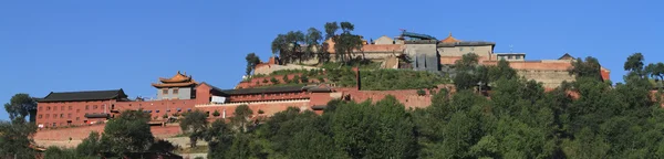 Der schiebende Tempel von wutai shan in China — Stockfoto