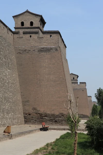 Pingyao Çin'in şehir duvar — Stok fotoğraf