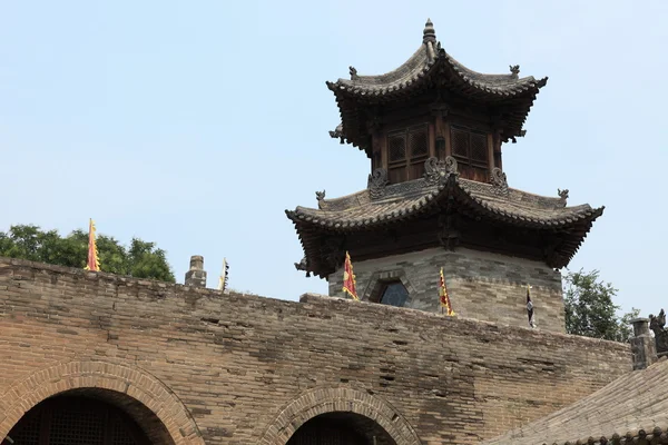 A aldeia do templo de Zhangbi Cun na China — Fotografia de Stock