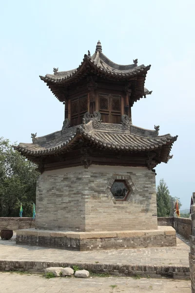 Das Tempeldorf zhangbi cun in China — Stockfoto