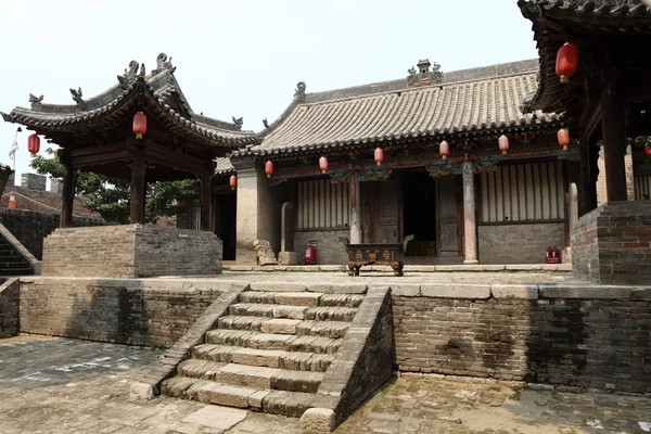 A aldeia do templo de Zhangbi Cun na China — Fotografia de Stock