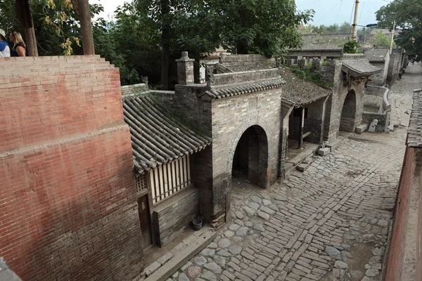 La aldea del templo de Zhangbi Cun en China — Foto de Stock