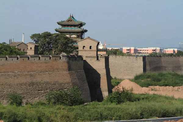 A muralha da cidade de Pingyao na China — Fotografia de Stock