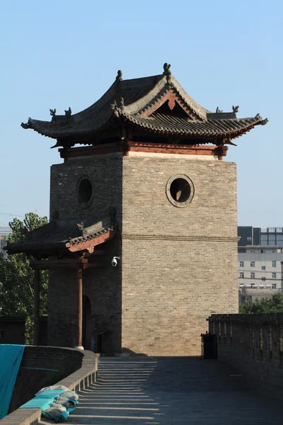 Městských hradeb Pingyao v Číně — Stock fotografie