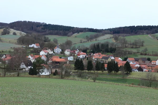 Landsbyen Blankenbach i Tyskland – stockfoto