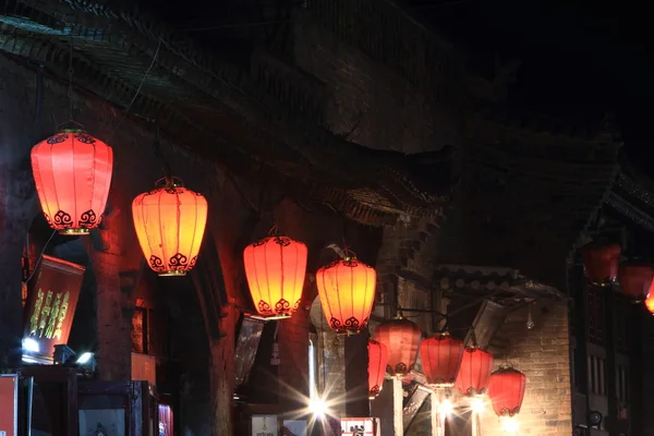 Çince sokak lambası — Stok fotoğraf