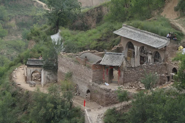 A aldeia agrícola de Lijiashan na China — Fotografia de Stock