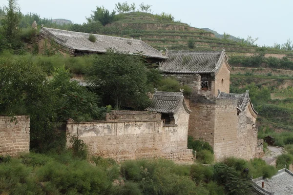 中国で Lijiashan のファーム村 — ストック写真