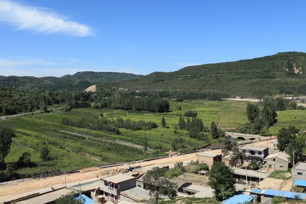 Çin'deki Shaanxi peyzaj — Stok fotoğraf