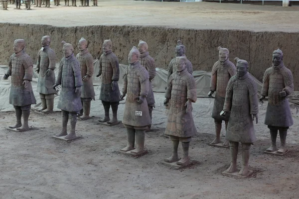 Het Terracotta Leger van Xian in China — Stockfoto