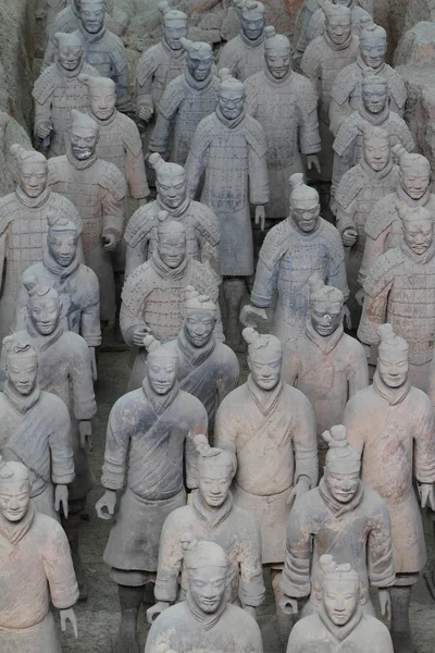 中国西安兵马俑 — 图库照片