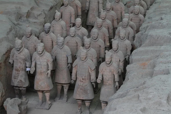 El ejército de terracota de Xian en China —  Fotos de Stock