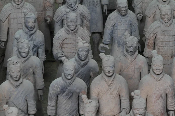 Het Terracotta Leger van Xian in China — Stockfoto