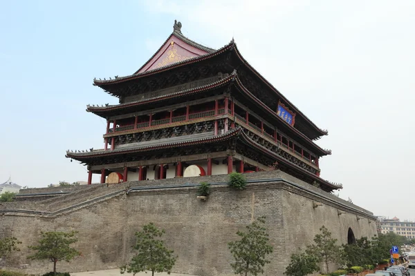 Drum Tower Xian v Číně — Stock fotografie