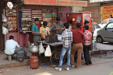 Şehir delhi Hindistan