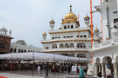 Amritsar altın tapınak Hindistan