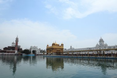 Amritsar altın tapınak Hindistan