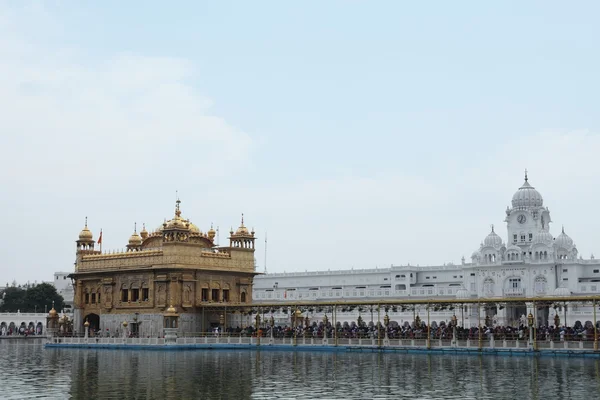 Il Tempio d'Oro di Amritsar in India — Foto Stock