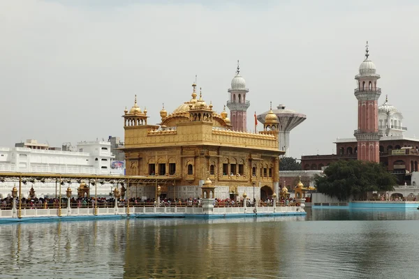 Złota Świątynia Amritsar w Indiach — Zdjęcie stockowe