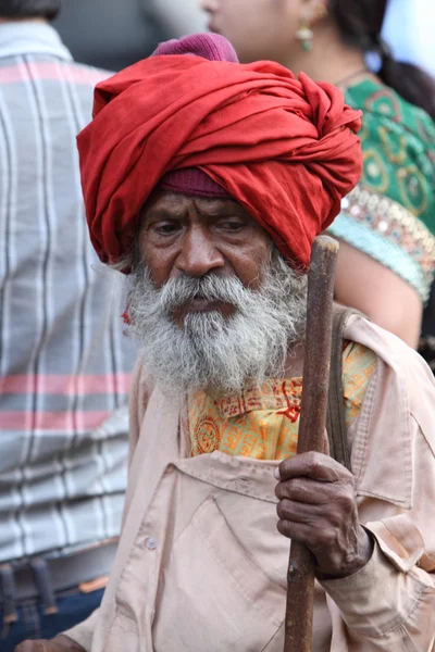 Old Indian Man — Stock Photo, Image