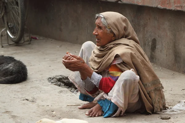 Hindistan'ın yoksul insanlar — Stok fotoğraf