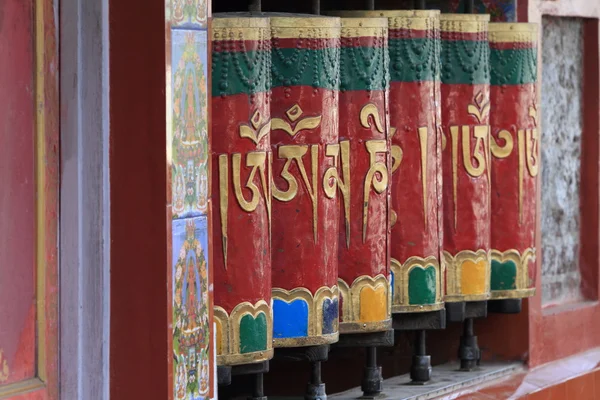 Boeddhisme Mantra van Dharamsala in India — Stockfoto