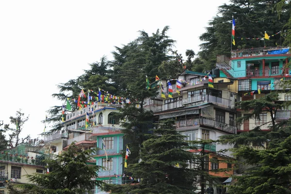 A cidade de Dharamsala, na Índia — Fotografia de Stock