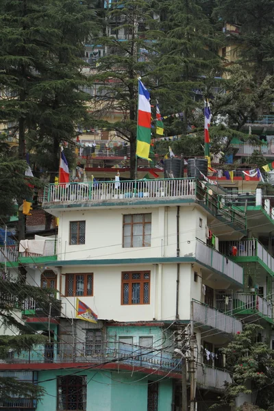 A cidade de Dharamsala, na Índia — Fotografia de Stock