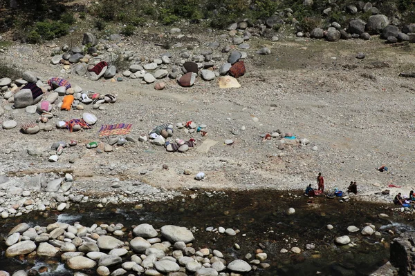 River landscapes in North India — Stock Photo, Image