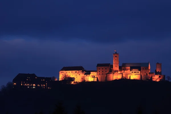 Вартбургский замок в Германии — стоковое фото