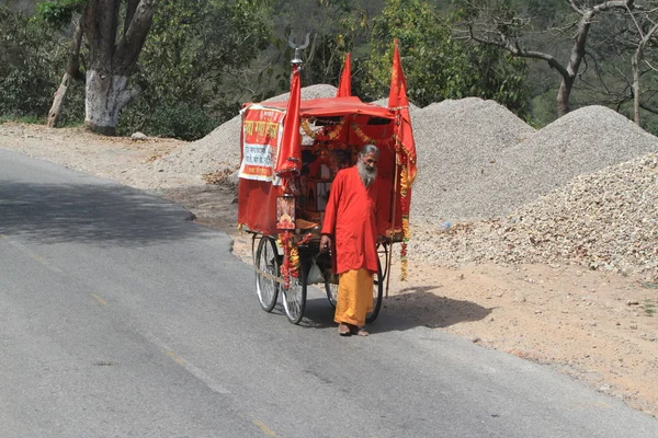 Hindistan'da kutsal sadhu — Stok fotoğraf