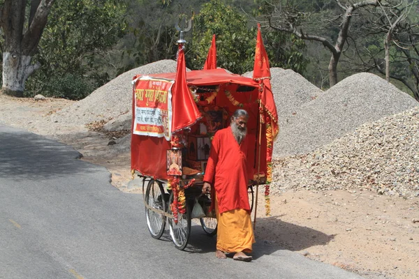 Sfântul Sadhu în India — Fotografie, imagine de stoc