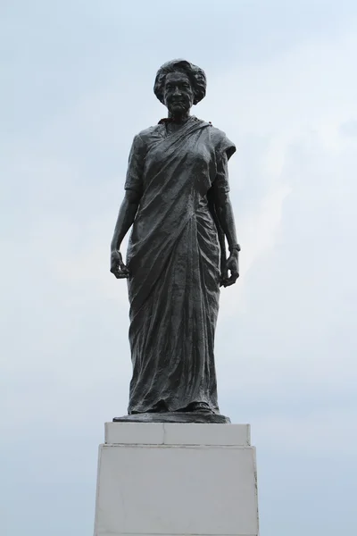 Indira Gandhi heykel Shimla Hindistan — Stok fotoğraf