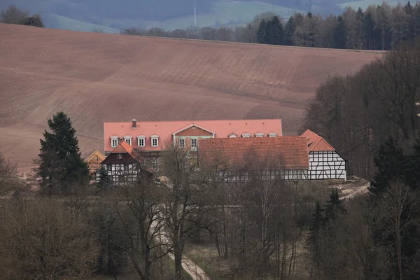 Boerderij in Noord-Hessen — Stockfoto