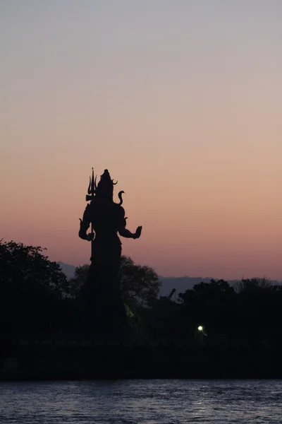 Den heliga staden Haridwar på Ganges i Indien — Stockfoto