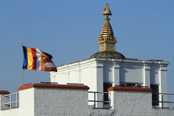 Geboorteplaats van Boeddha in Lumbini, Nepal — Stockfoto