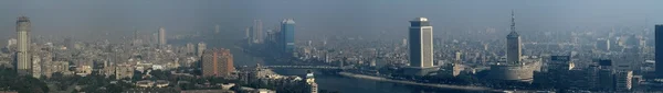 Город Каир в смог — стоковое фото