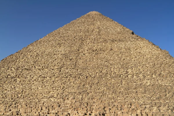 Pyramiderna och sfinxen i Giza i Egypten — Stockfoto