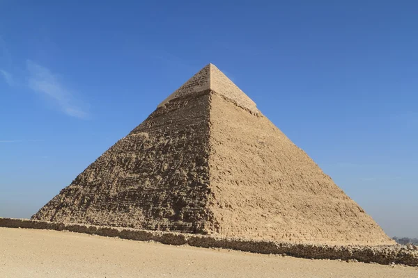 Pyramiderna och sfinxen i Egypten — Stockfoto