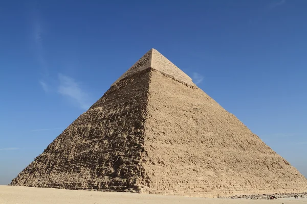 Οι πυραμίδες και η Σφίγγα της Αιγύπτου — Φωτογραφία Αρχείου