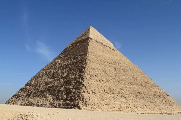 Pyramiderna och sfinxen i Egypten — Stockfoto