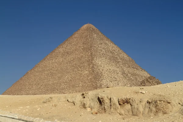 Pyramiderna och sfinxen i Egypten — Stockfoto