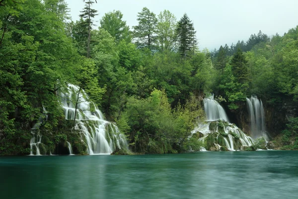 Lagos de Plitvice na Croácia — Fotografia de Stock