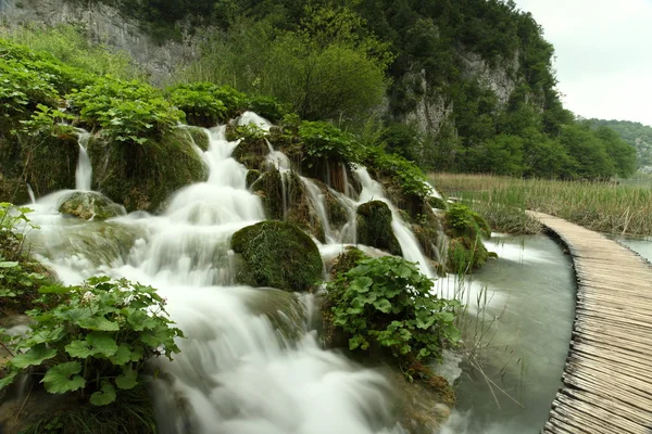 Plitvicei-tavak, Horvátország — Stock Fotó
