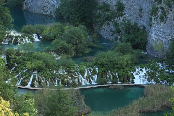 Plitvice ทะเลสาบในโครเอเชีย — ภาพถ่ายสต็อก