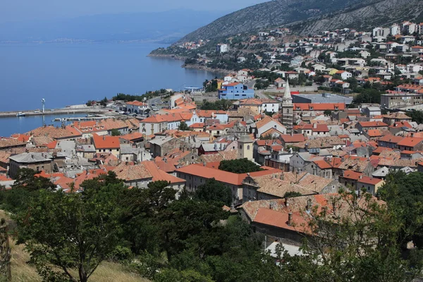 Senj vid Adriatiska havet i Kroatien — Stockfoto